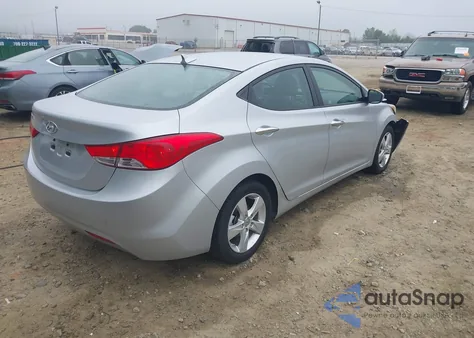 2013 Hyundai Elantra Gls из США, поврежденный, VIN 5NPDH4AE2DH269394
